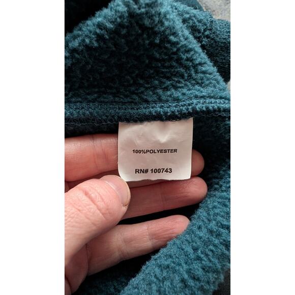 Urban Frontier Mens Quarter Zip Fleece Lined Pullover Sweater Sz L Pocket Zipper - Picture 6 of 6